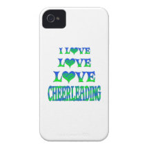 Cheerleading do amor do amor iPhone 4 capa