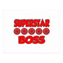 Chefe da estrela mundial cartao postal