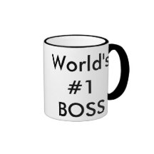 chefe do #1 do mundo caneca