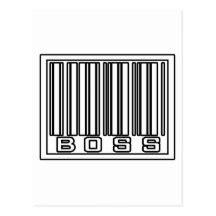 Chefe do código de barras cartao postal