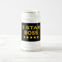 Chefes legal engraçados: Chefe de cinco estrelas Caneca