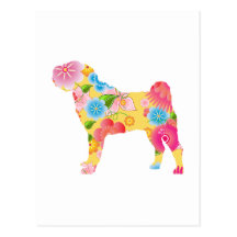 Chinês Shar-Pei Cartoes Postais
