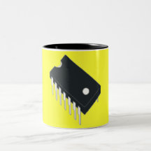 CHIP DE COMPUTADOR DA MODIFICAÇÃO CANECA