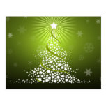 Chirstmas glamoroso cartao postal