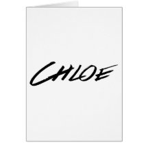 Chloe Cartões