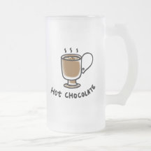 Chocolate quente caneca