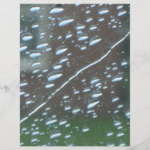 Chuva listrada modelo de panfleto