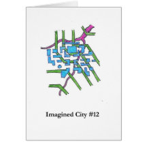 Cidade imaginada #12 cartoes