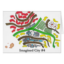 Cidade imaginada #4 cartões
