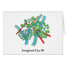 Cidade imaginada #5 cartões