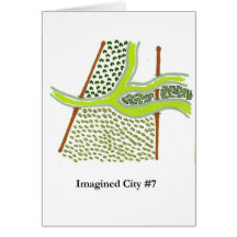 Cidade imaginada #7 cartões