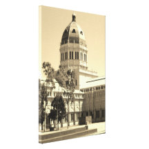 cidade impressão em canvas