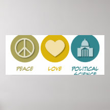 Ciência política do amor da paz impressão