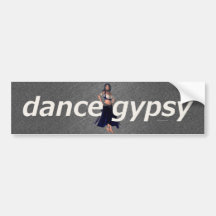 Cigano SUPERIOR da dança Adesivo