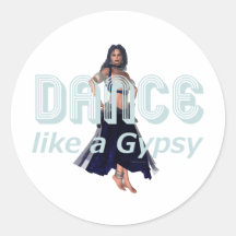 Cigano SUPERIOR da dança Adesivos