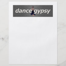 Cigano SUPERIOR da dança Panfleto Personalizado