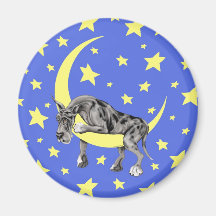 Cintilação de great dane Merle Imãs