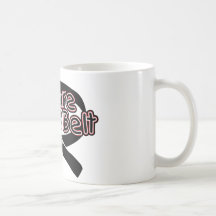 Cinturão negro futuro (vermelho) caneca