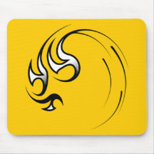Círculo abstrato mousepad