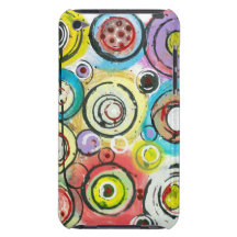 Círculo da capa do ipod touch da vida capas iPod barely there