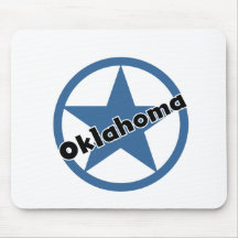 Círculo Oklahoma Mousepad