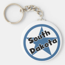 Círculo South Dakota Chaveiros