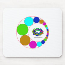 círculos mouse pads