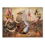 Circus-1890 - afligido cartão postal