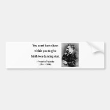 Citações 6b de Nietzsche Adesivo