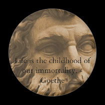 Citações inspiradas de Goethe ímãs
