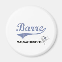 Clássico da cidade de Massachusetts da barra Imãs De Refrigerador
