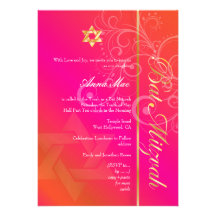 Clássico de PixDezines+mitzvah do bastão dos redem Convite Personalizados