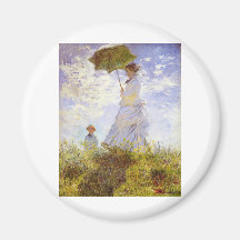 Claude Monet - mulher com o parasol Imas