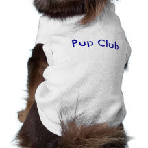 Clube do filhote de cachorro camiseta para cães