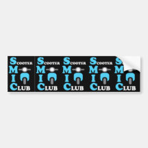 Clube do patinete de SMIC Adesivo