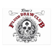 Clube nivelado do desenhar cartoes postais