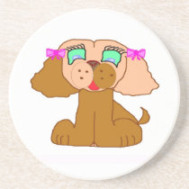 Coaster 3 de Puppykins porta-copos
