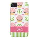 Cobrir cor-de-rosa da case mate do iPhone 4 do cup Capas iPhone 4
