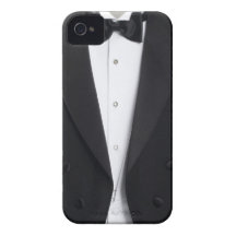 Cobrir da caixa do smoking dos homens capa iPhone 4 Case-Mate