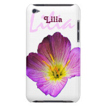 Cobrir delicado do telefone da flor capas iPod touch Case-Mate