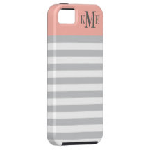 Cobrir do caso do iPhone corajoso 5 da listra & do iPhone 5 Capas