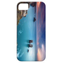 cobrir do iphone 5 da pedra e da praia iPhone 5 capa