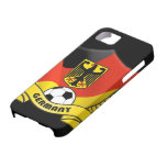 Cobrir do iPhone 5 do futebol de Alemanha Capa iPhone 5 Case-Mate