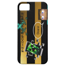 Cobrir do iPhone do ouro de MC Capas iPhone 5 Case-Mate
