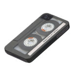 Cobrir feito sob encomenda do iPhone 4G de Mixtape Capas De iPhone 4 Case-Mate