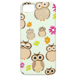Cobrir florais femininos bonitos do teste padrão i capa de iPhone 5 Case-Mate