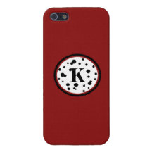 Cobrir Monogrammed de Dalmation Iphone 5 da viatur