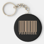 Código de barras do produtor chaveiro