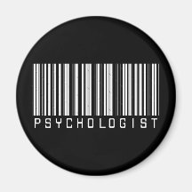 Código de barras do psicólogo imãs