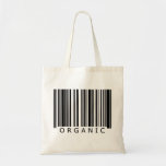 Código de barras orgânico bolsas para compras